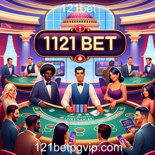 Descubra a Experiência Imersiva do Live Casino na 121bet